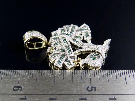 Money Tree Diamond Pendant 10K Solid Gold - 1.86 CTW