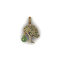 Money Tree Diamond Pendant 10K Solid Gold - 1.86 CTW