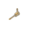 Electric Guitar Diamond Pendant 10k Solid Gold - 1.60 CTW
