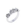 14K Gold VVS Fancy Diamonds Engagement Ring for Women, Gift for her