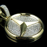 Iced out Custom Logo Diamond Pendant