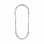 10MM Iced Out Diamond Cuban Chain for Men