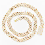 12MM Iced Out Diamond Cuban Chain for Men – Daily Drip Vibe