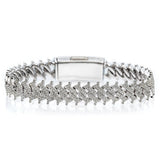 Men's 15MM Trending VVS Fancy Cuban Link Bracelet for Men
