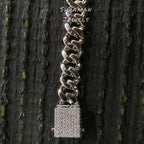 12MM Custom Initial Cuban Link Bracelet