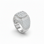 Cluster Diamond Men’s Engagement ring - 9.07 CTW