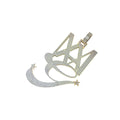 Men's Personalized Diamond Letter Necklace Birthday Charm - 9.35 CTW