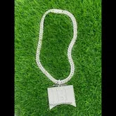 Custom JBL Pendant 14k solid Gold VVS Diamond - 25.94 CTW