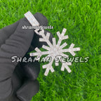 Custom Diamond Snowflake Pendant Fancy Hip Hop Gift - 14.46 CTW