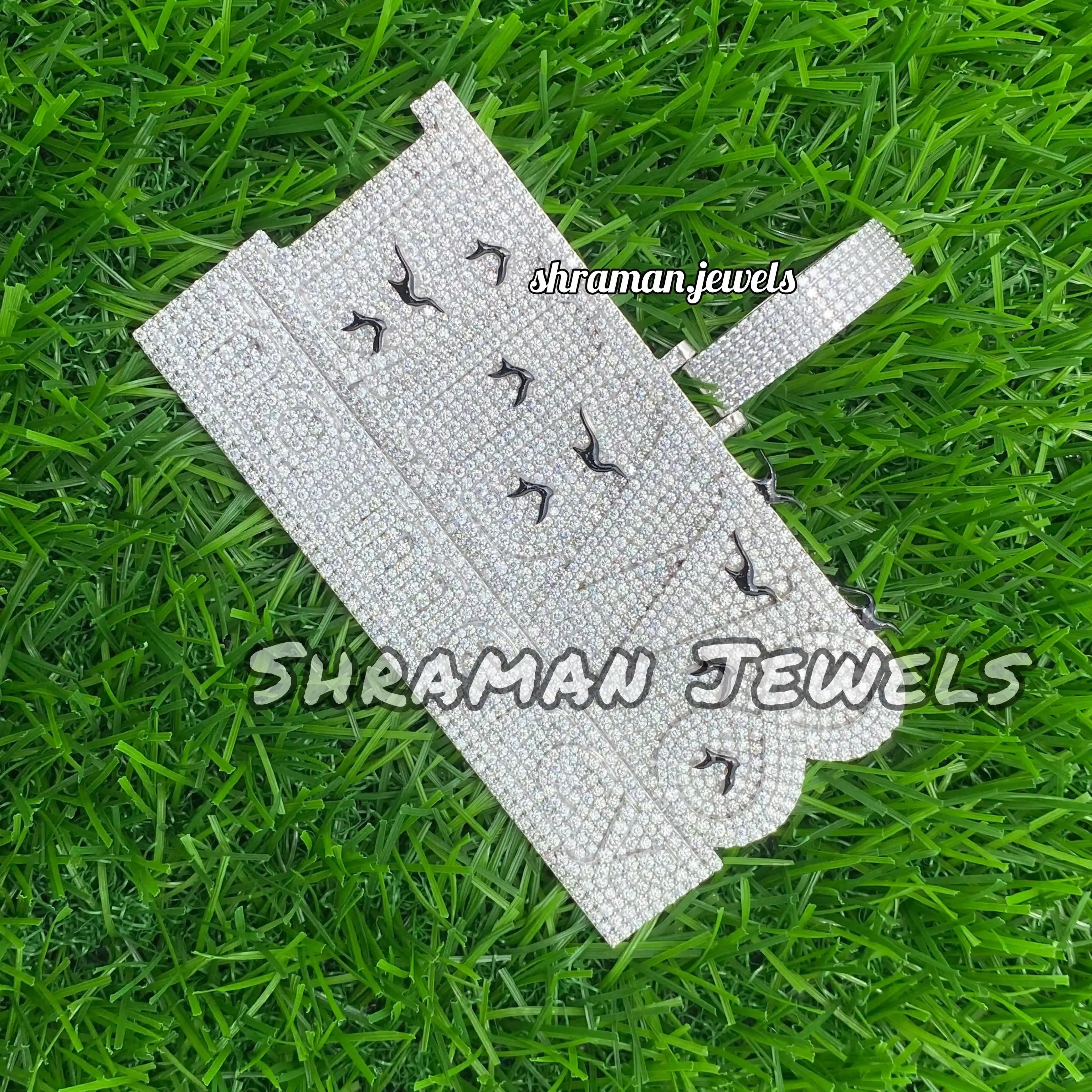 Custom Letter LilW8 Hip-Hop Diamond Pendant - 27.71 CTW
