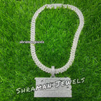 Custom Letter LilW8 Hip-Hop Diamond Pendant - 27.71 CTW