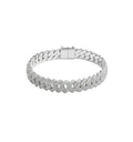 10MM Diamond Cuban Link Bracelet for Men