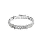 10MM Diamond Cuban Link Bracelet for Men