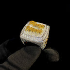 Custom Diamond Ring 14k Solid Gold