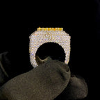 Custom Diamond Ring 14k Solid Gold