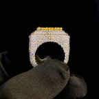 Custom Diamond Ring 14k Solid Gold
