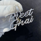 Custom Diamond Name Pendant VVS Personalized Jewelry - 2.17 CTW