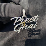 Custom Letter PREET GHAI VVS Name Diamond Pendant