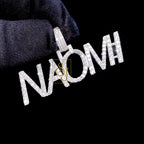 Custom Name Naomi Diamond Pendant - 2.76 CTW