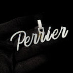 Men's Personalized Name VVS Diamond Charm Pendant - 4.46CTW