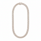 8MM Iced Out VVS Cuban Link Chain for Men