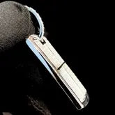 Custom Dog Tag Diamond Necklace Pendant Personalized Men's Charm - 3.42 CTW