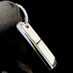 Custom Dog Tag Diamond Necklace Pendant Personalized Men's Charm - 3.42 CTW
