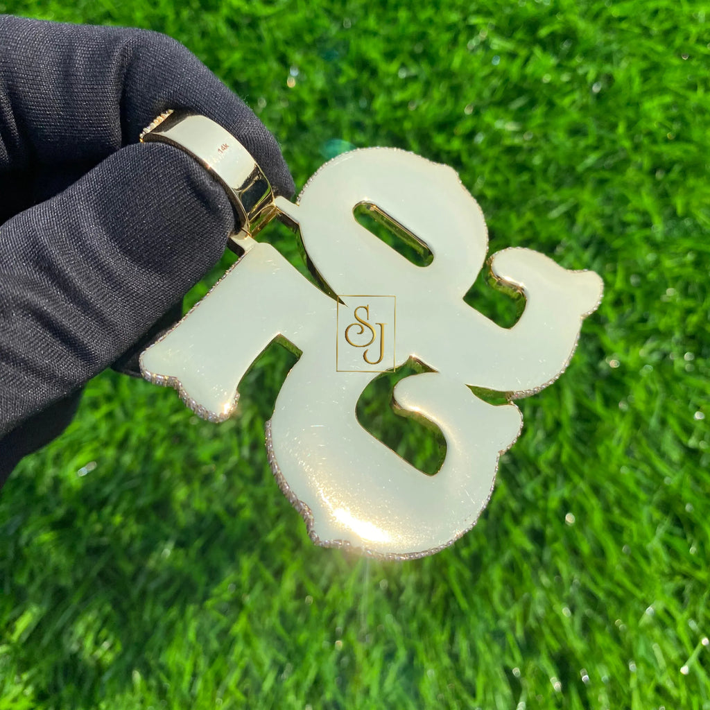 Custom Number 95 Hip Hop Diamond Pendant - 14.94 CTW