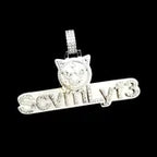 Custom VVS Letter Emoji Diamond Pendant - 2.12 CTW