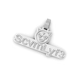 Custom VVS Letter Emoji  Diamond Handmade Pendant