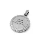 Custom EA Sports Pendant 10K Solid Gold - 21.69 CTW