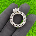 Diamond band 14k Solid Gold