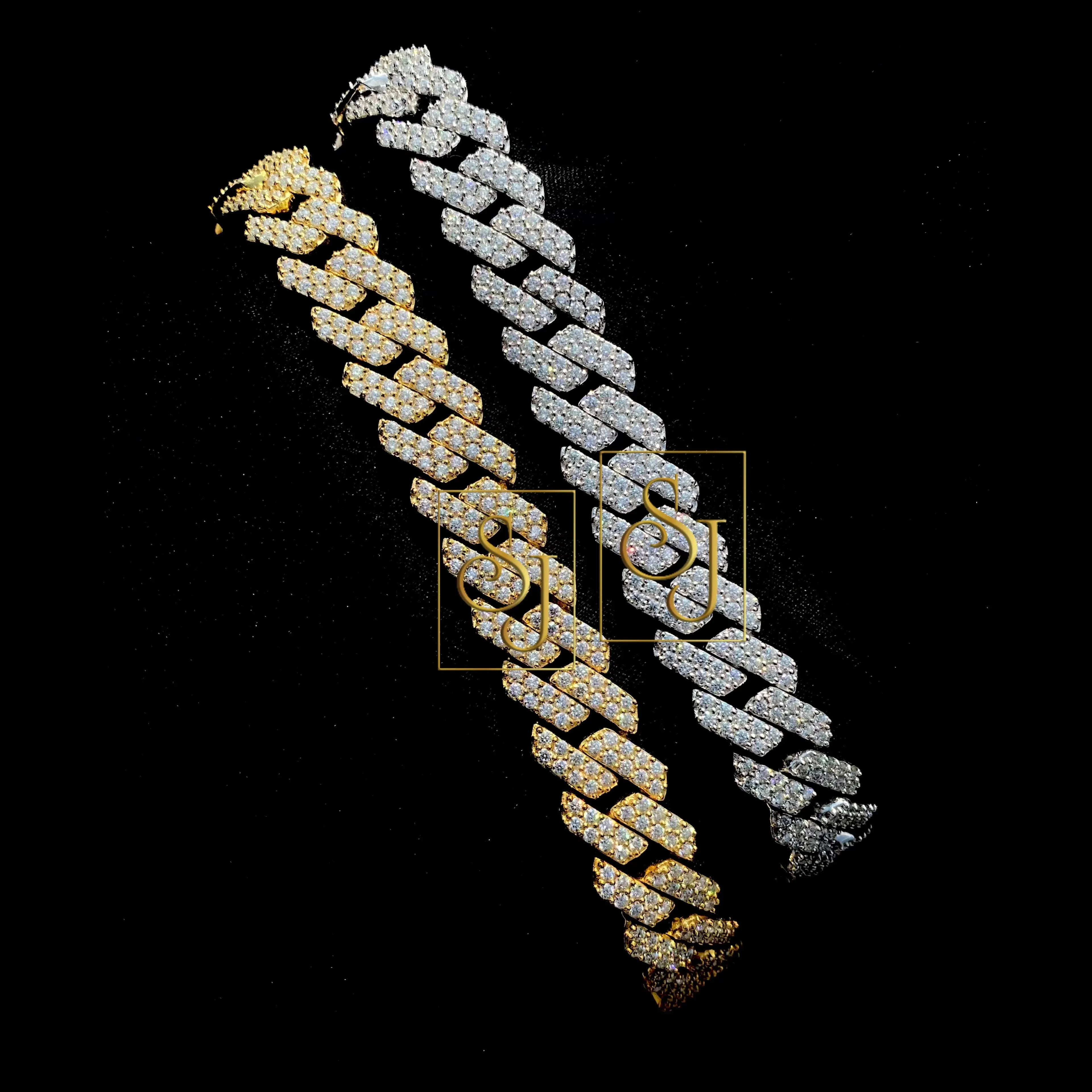 Men's 10MM VVS Diamond Cuban Link Bracelet