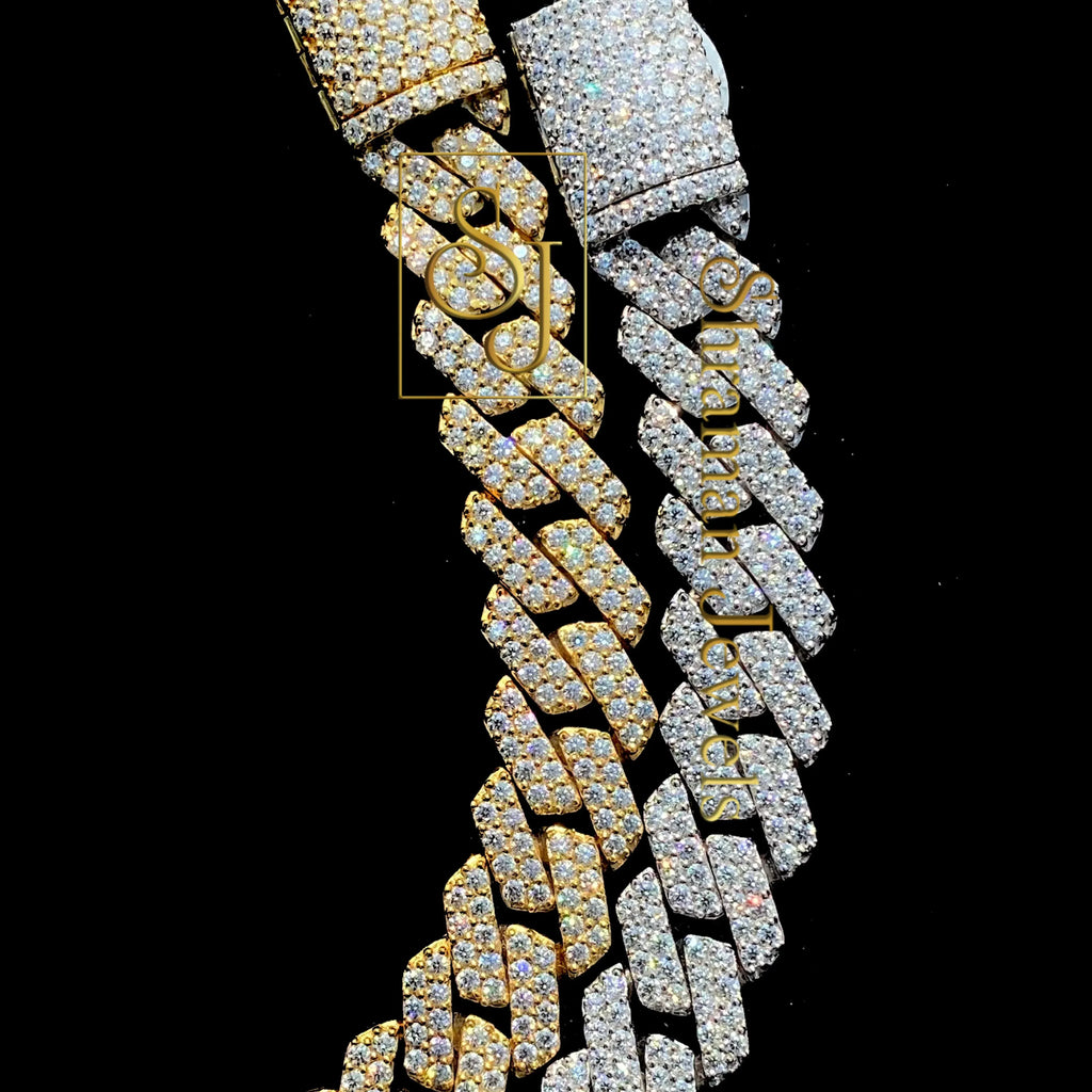 Men's 10MM VVS Diamond Cuban Link Bracelet