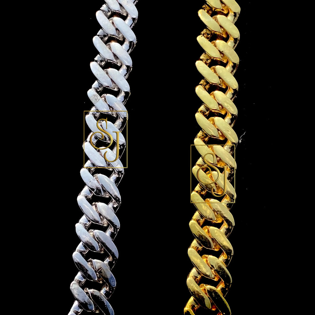 Men's 10MM VVS Diamond Cuban Link Bracelet