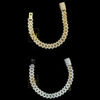 Men's 10MM VVS Diamond Cuban Link Bracelet