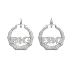 Custom Name Earrings – 12.825 CTW