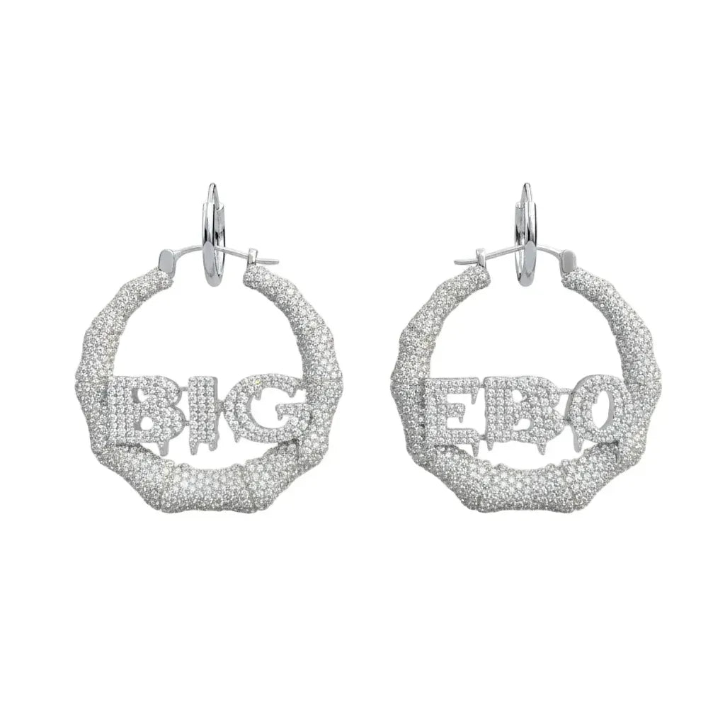 Custom Name Earrings – 12.825 CTW