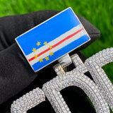 Custom Name "PEDRO" Diamond Pendant 10K Gold Letter Hip Hop Pendant