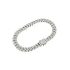 Men's 8MM VVS Cuban Link Bracelet