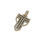 VVS Custom TP Logo Statement Diamond Pendant - 3.04 CTW