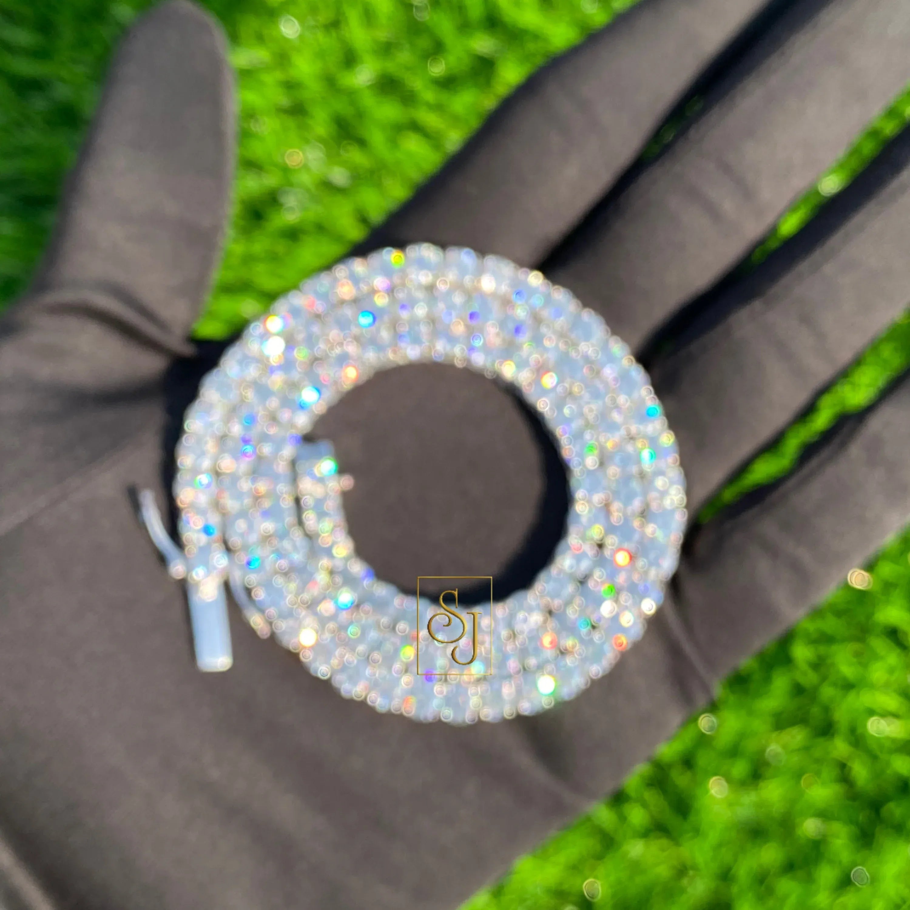5MM Round Moissanite Diamond Tennis Chain