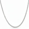 5MM Round Moissanite Diamond Tennis Chain