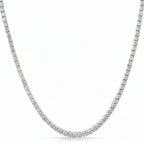 5MM Round Moissanite Diamond Tennis Chain