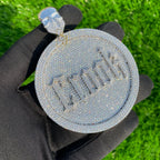 Custom Hip Hop Diamond Pendant Round - 16.6 CTW