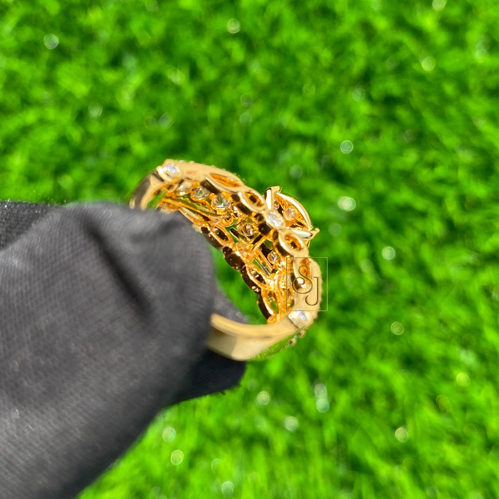 Diamond Ring 14k Solid Gold