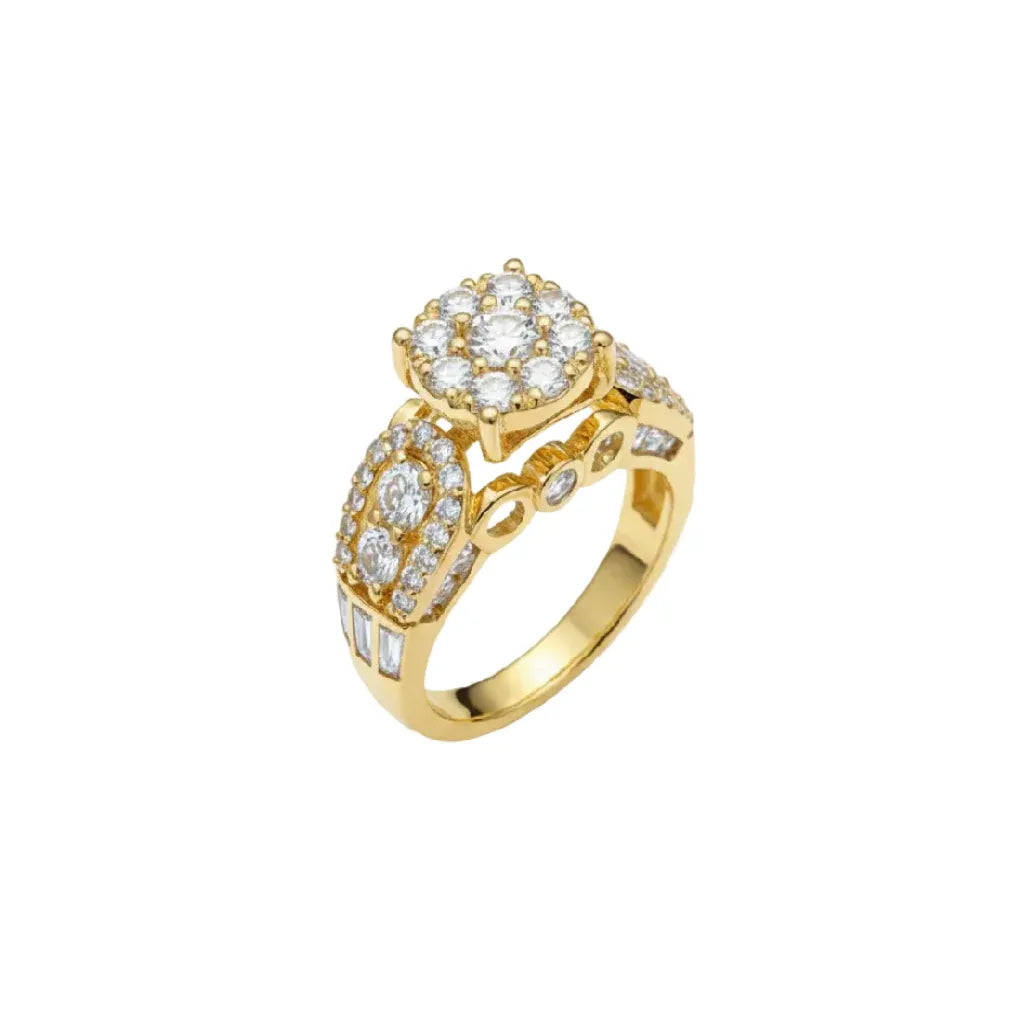 Diamond Ring 14k Solid Gold