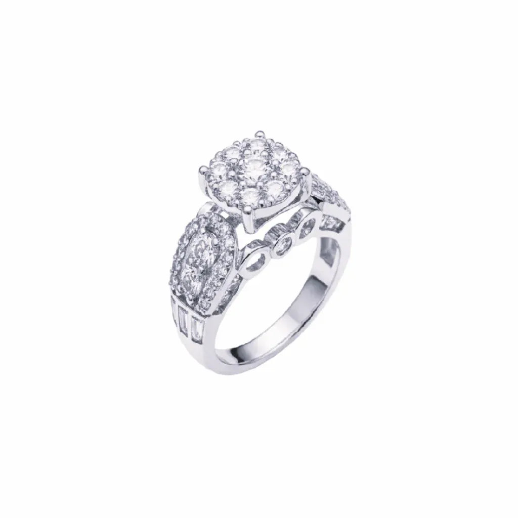 Diamond Ring 14k Solid Gold