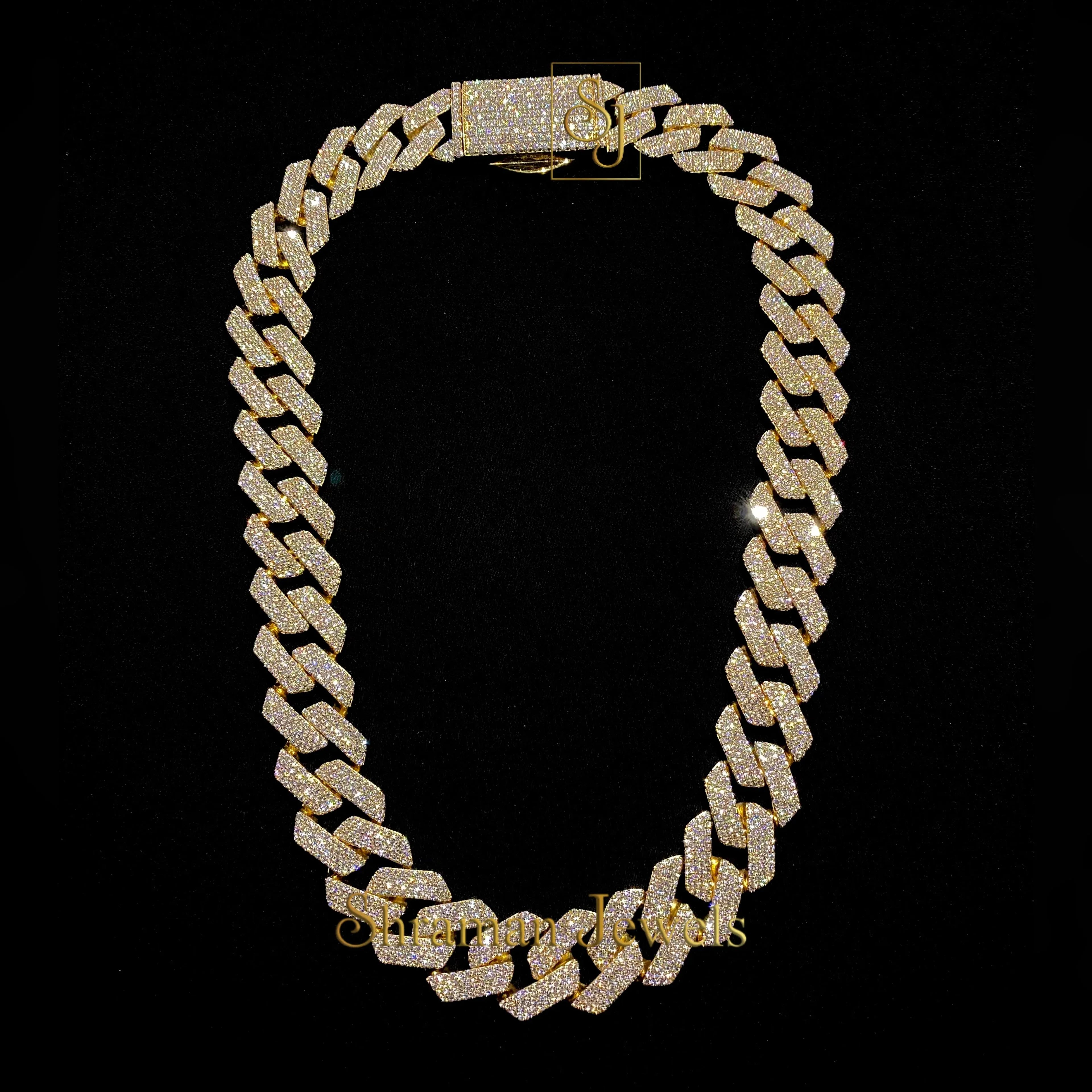 20MM Premium Iced Out Real VVS Cuban Chain for Men