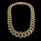 20MM Premium Iced Out Real VVS Cuban Chain for Men